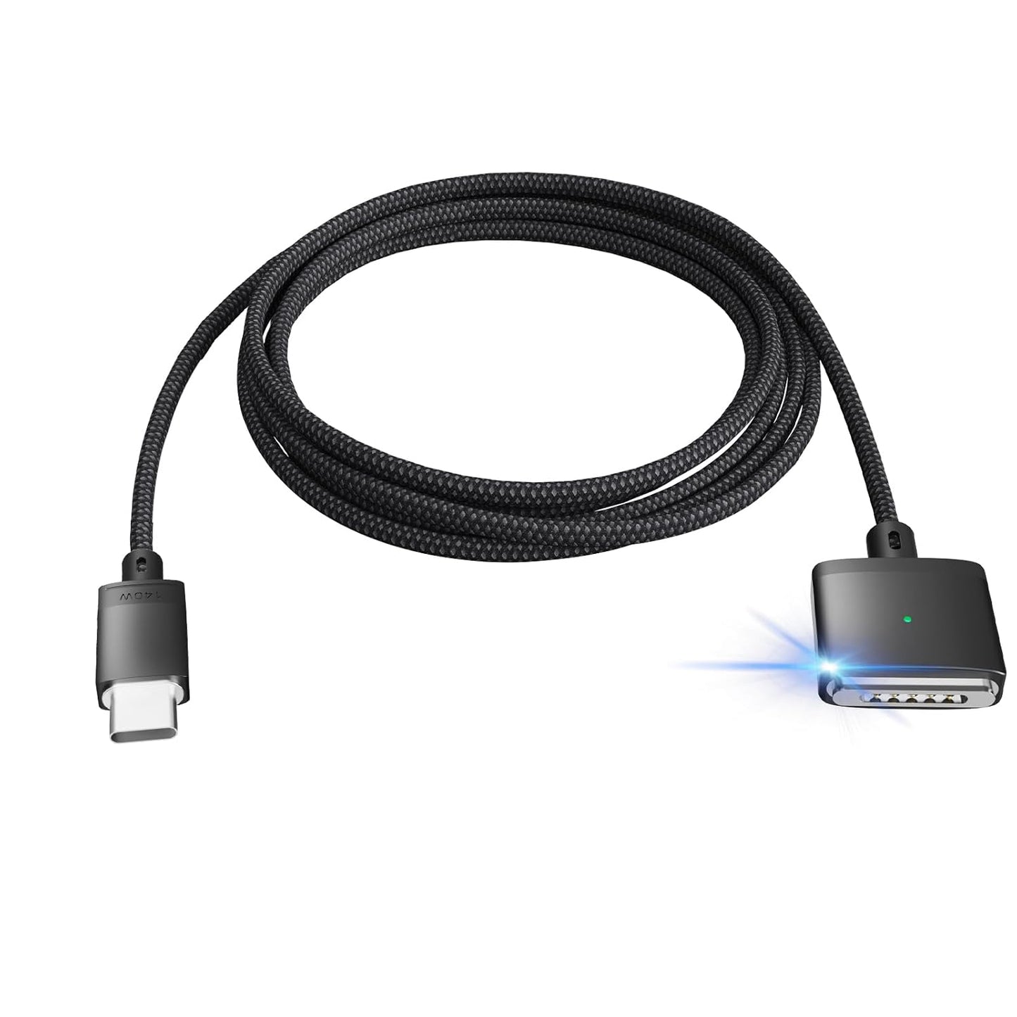 Fast Charge MacBook Air/Pro with 140W Magnetic USB-C Cable