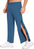 Deyeek Mens Tear Away Pants - Easy Post-Surgery Sweatpants