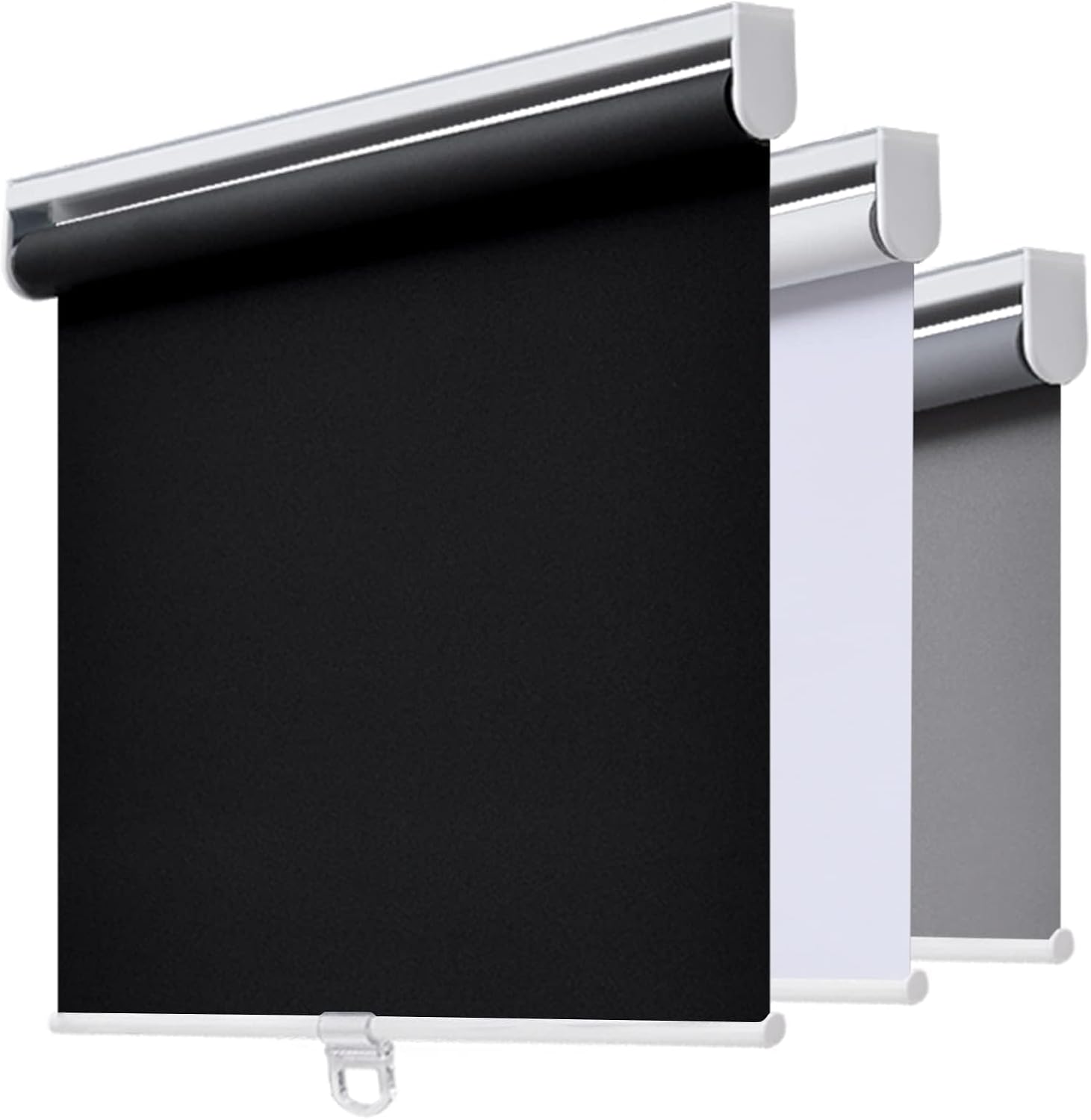 Cordless Roller Shades Blackout Blinds for Room Darkening