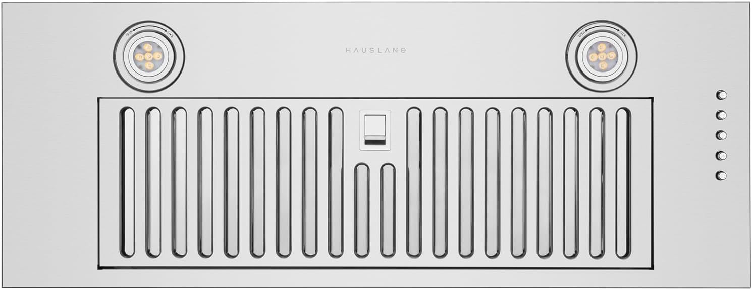 Hauslane 30 Inch Range Hood Insert for Low Noise Kitchen Venting