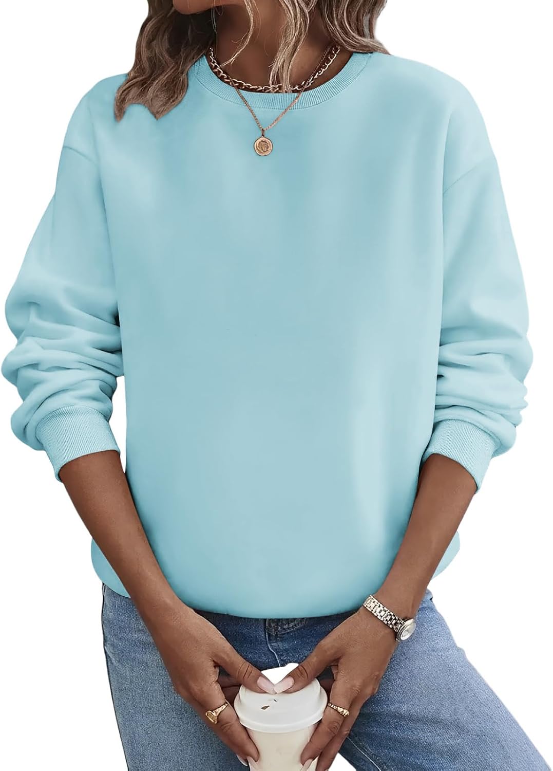 TICTICMIMI Cozy Loose Fit Sweatshirt