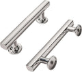 khtumeware 3 in (76mm) Polished Nickel Cabinet Pulls - Solid Heavy