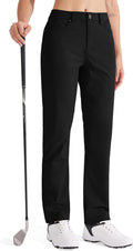 Libin Womens Stretch Straight Leg Golf Pants 29in 31in - Lightweight