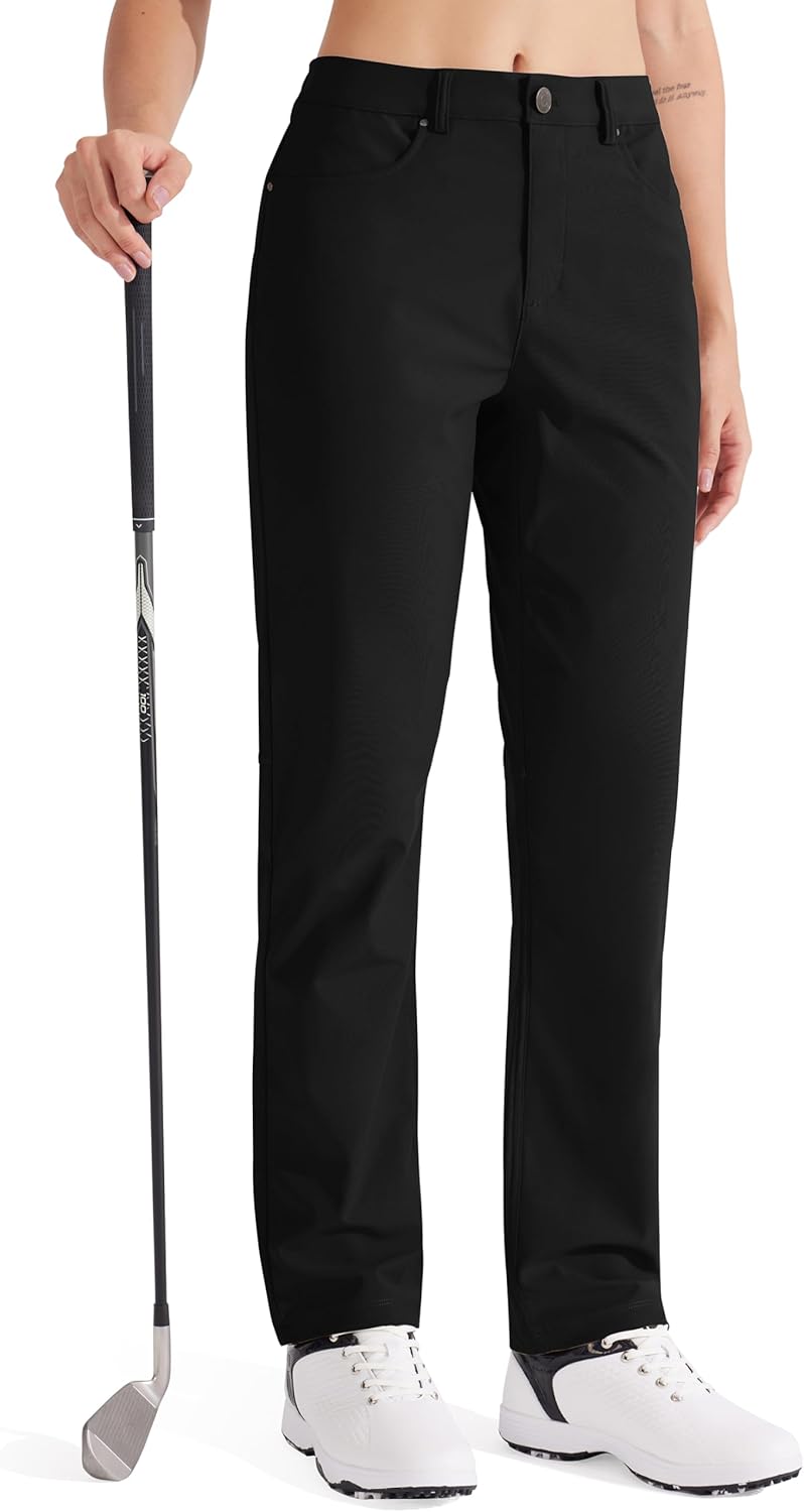 Libin Womens Dress Pants for Work, Golf, and Casual Wear
