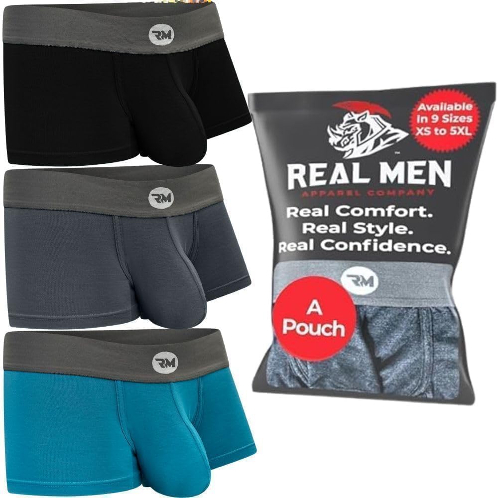 Real Men Bulge Enhancing Pouch Underwear for Ultimate Comfort