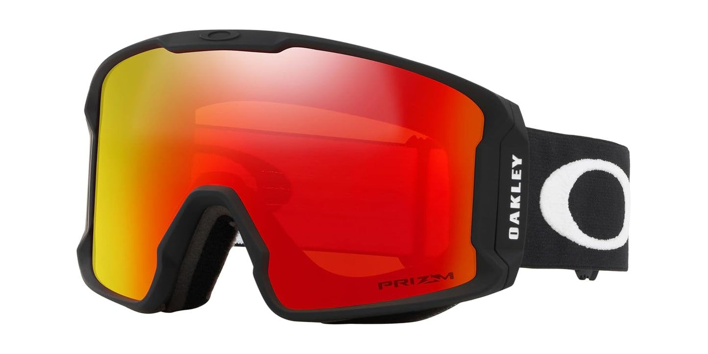 Oakley Men's Line Miner Snow Goggles, Prizm Torch - Large
