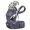 Baby Hip Seat Carrier - 6 in 1 Ergonomic Breathable Hipseat for 4-36