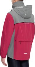 Men's Rain Jacket Waterproof Windbreaker Raincoat - Packable Hood