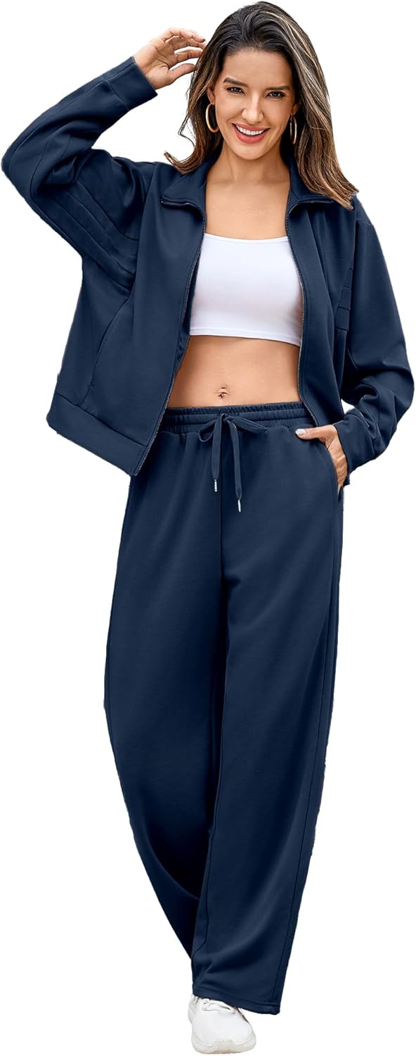 Totatuit Womens 2 Pieces Sweatsuit Sets for Stylish Comfort