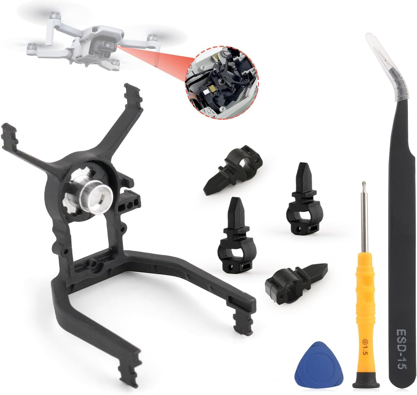 DJI Mini 2 Gimbal Shock Absorber Upgrade