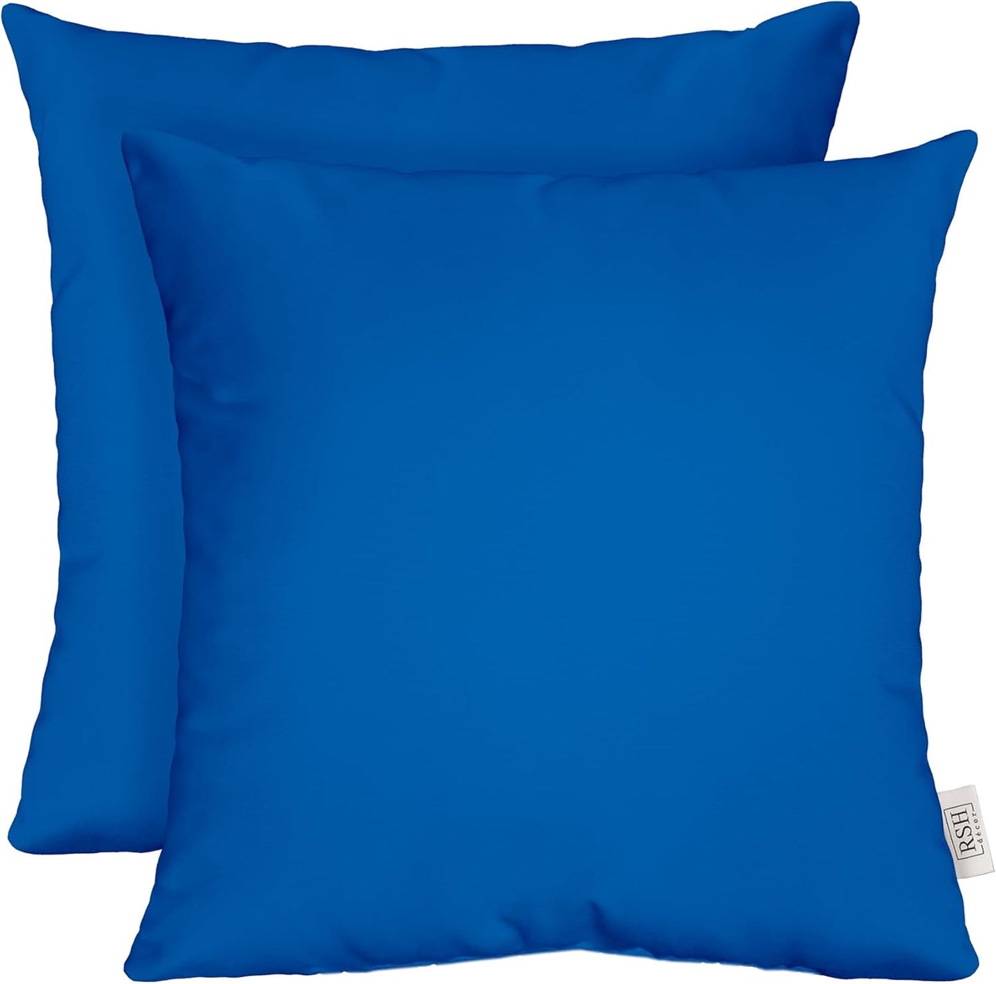 Sunbrella Square Outdoor Throw Pillows Set of 2 | 17in x 17in