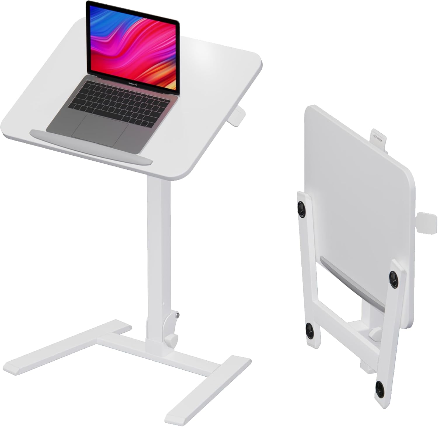 No Assembly Sit-Stand Desk - Mobile & Height Adjustable!