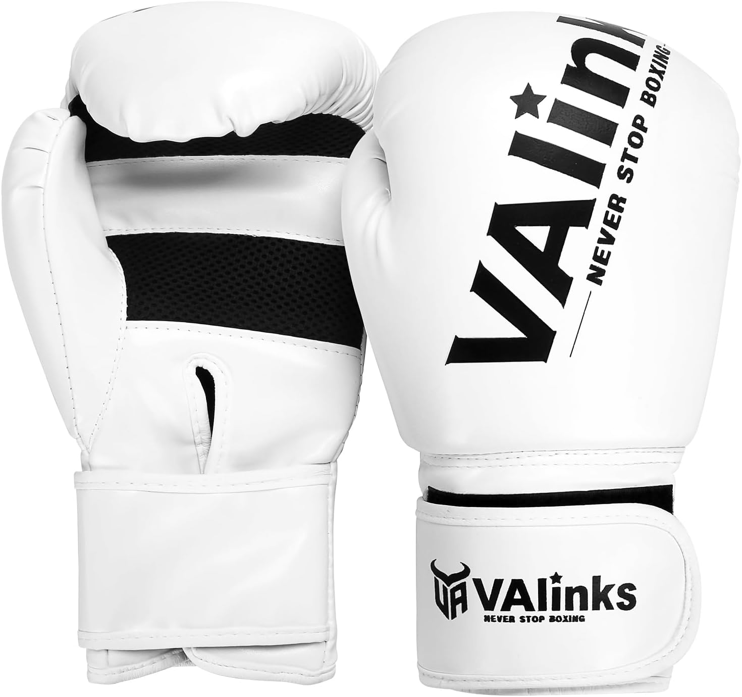 10 OZ White Boxing Gloves - Kickstart Your Training!