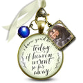 Bouquet Charm Wedding Memory Photo Pendant - Bridal Keepsake