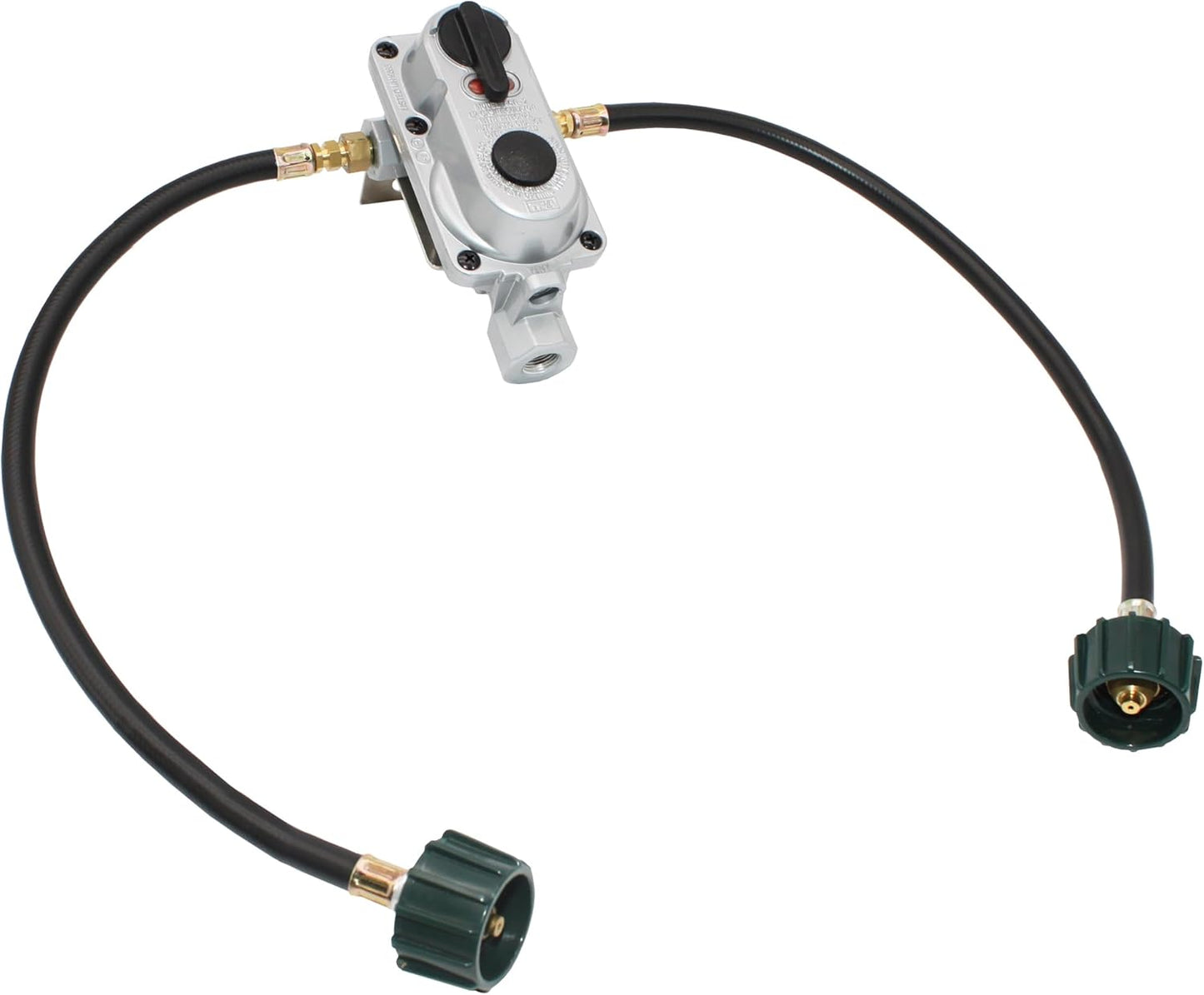 Flame King 2-Stage Auto Changeover LP Propane Gas Regulator