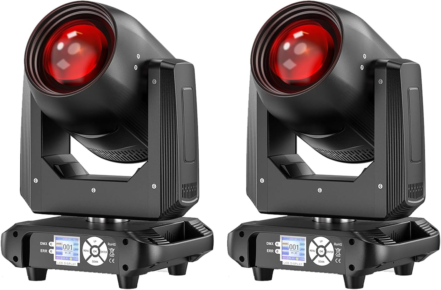 Wiwreenm 200W 4in1 Stage Light for DJ Events and Shows