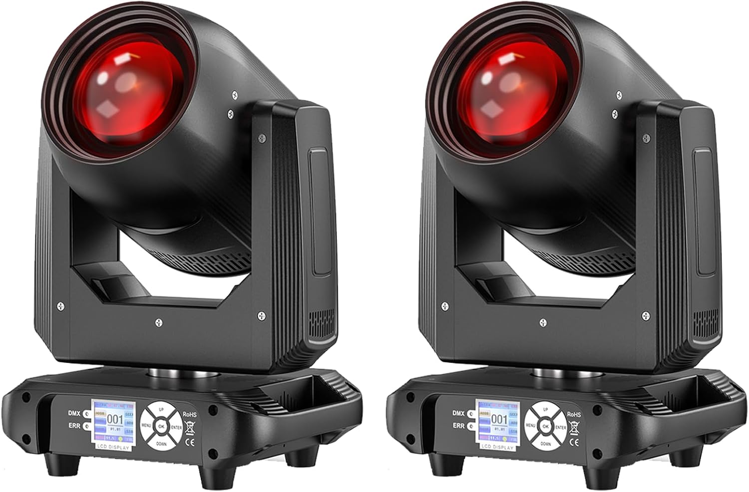 Wiwreenm 200W 4in1 Stage Light for DJ Events and Shows