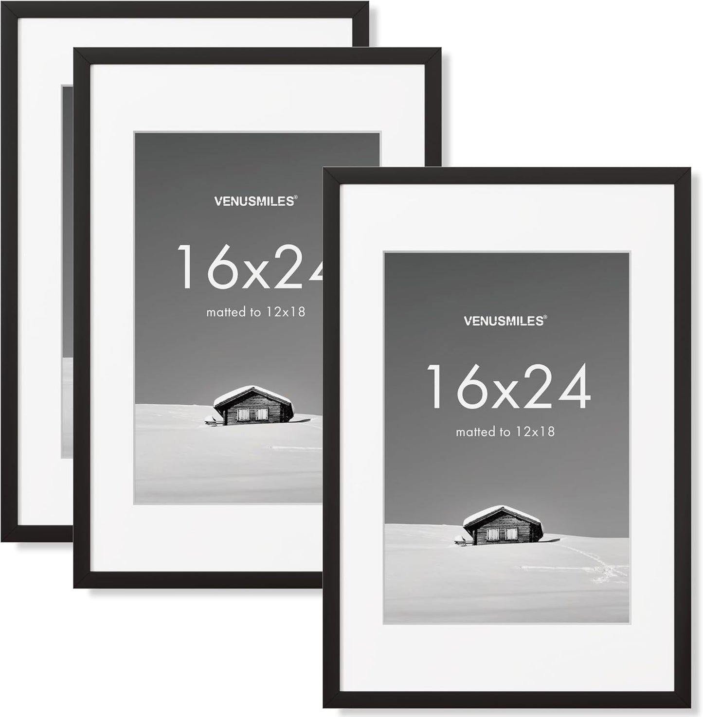 16x24 Picture Frame Set - Versatile Display for Your Photos