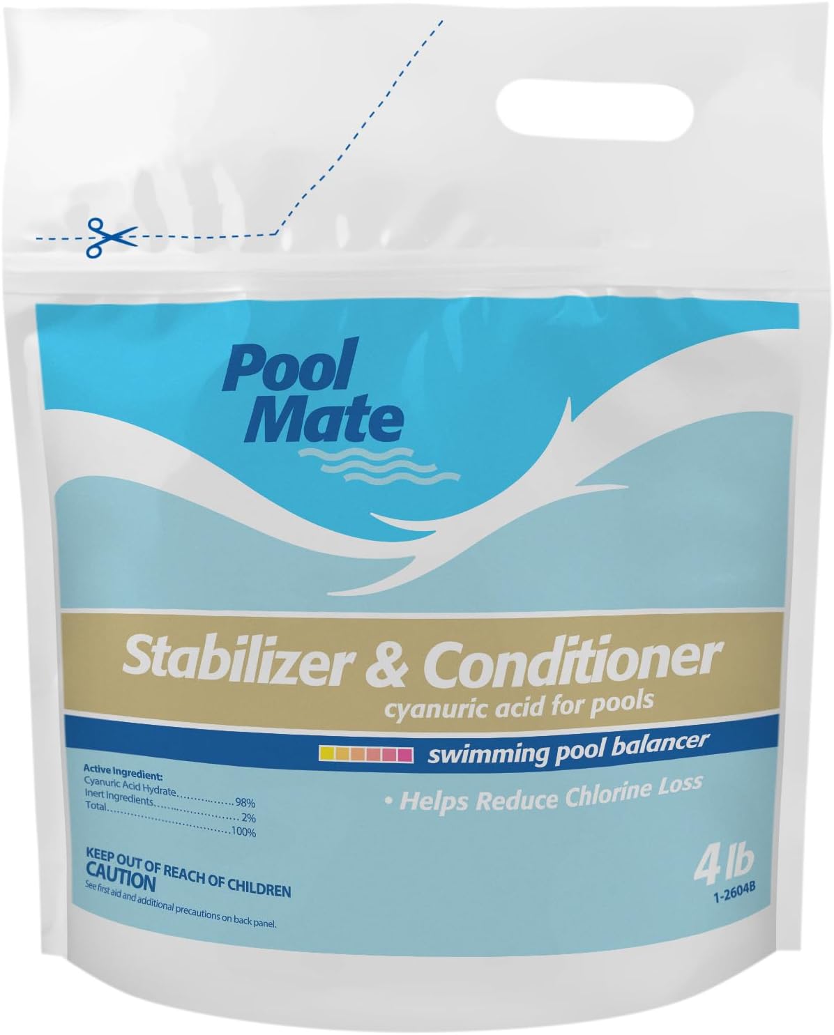 Pool Mate Premium Pool Stabilizer and Conditioner for Chlorine