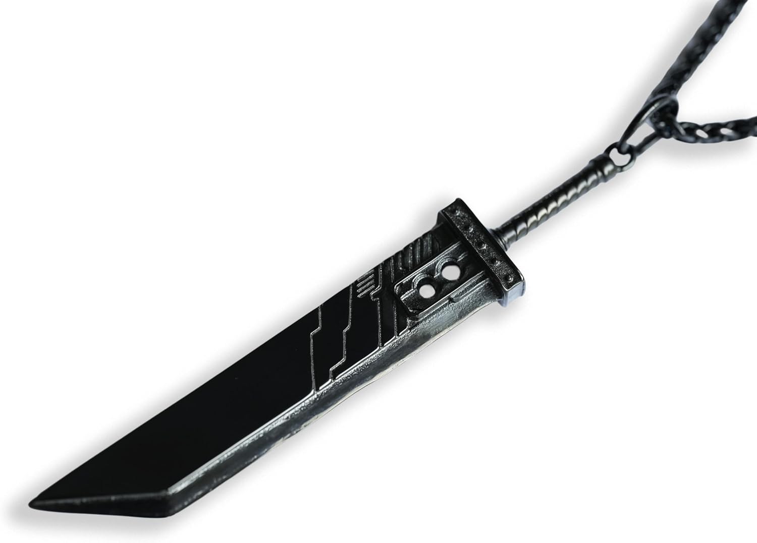 Extra Large Fantasy RPG VII Remake Cloud Buster Sword Pendant
