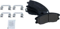 TRQ Front Brake Pads Ceramic Compatible with Chevrolet Captiva Sport
