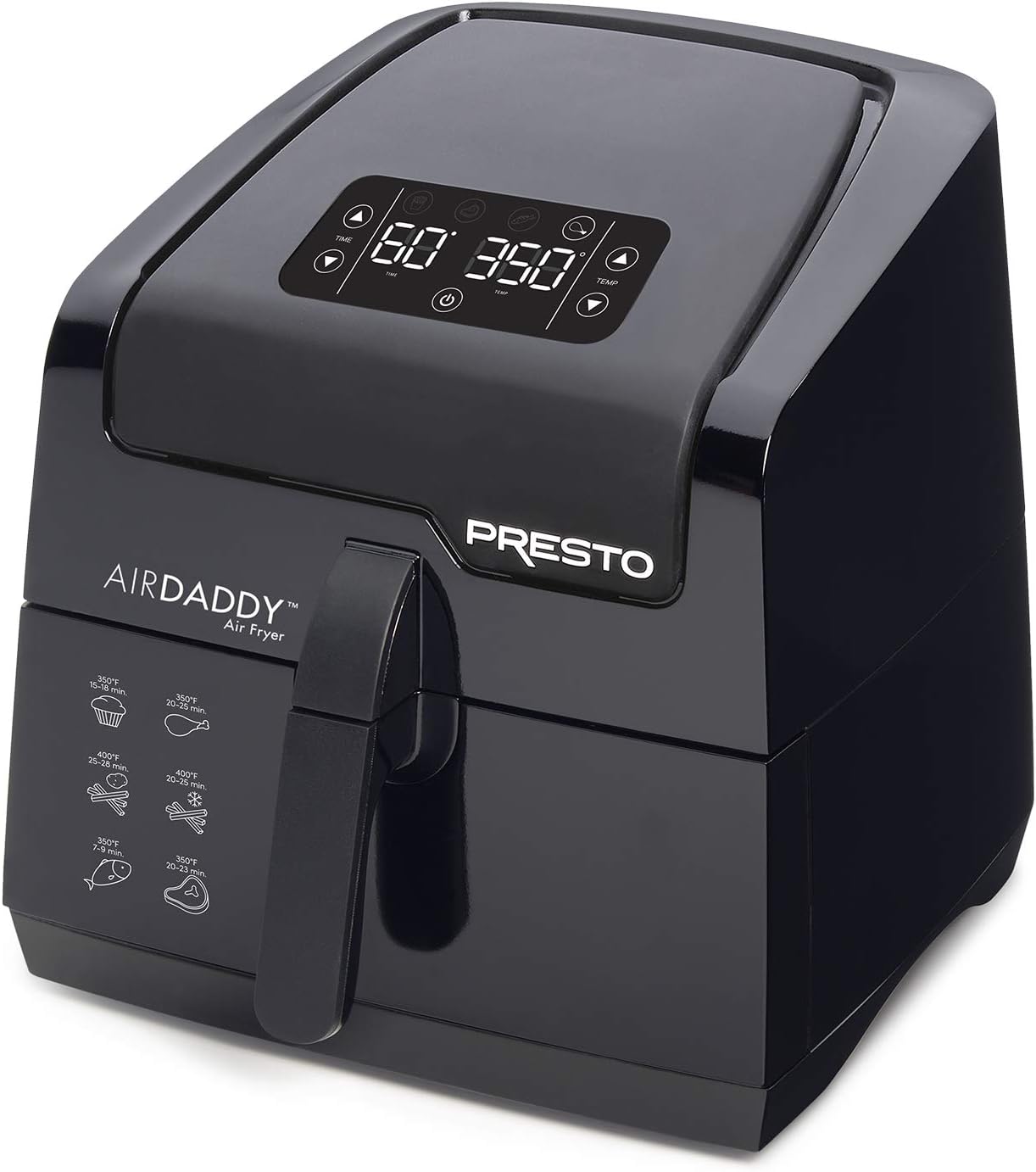 Presto 4.2qt Digital Air Fryer - Crispy Delights in Black