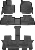 Powerty Floor Mats for 2020-2026 Kia Telluride 7 Seats - All Weather