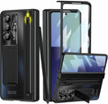 Samsung Galaxy Z Fold 7 Case with S Pen Holder & Kickstand - Full