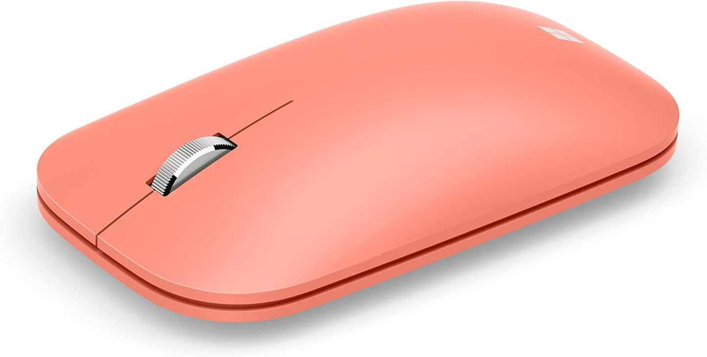 Microsoft Mobile Mouse - Peach for Comfortable Navigation Anytime