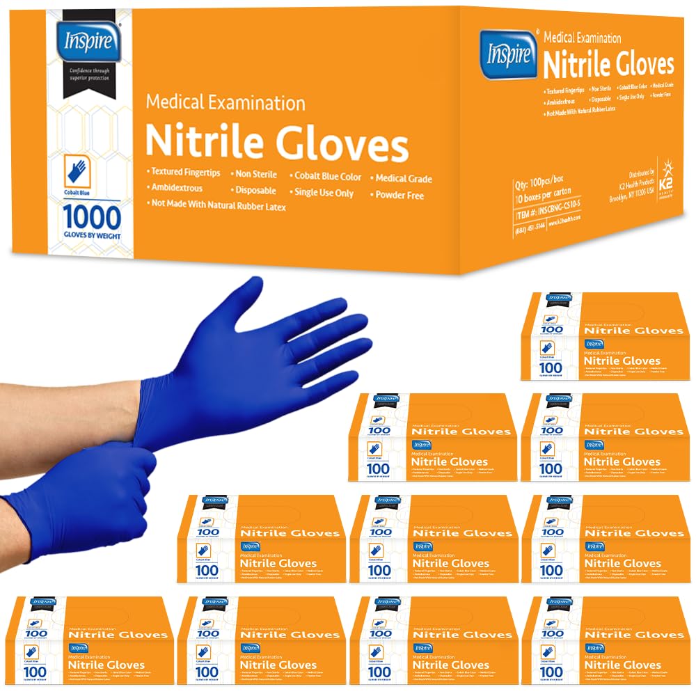 Inspire Nitrile Gloves Medical Examination - Original Quality