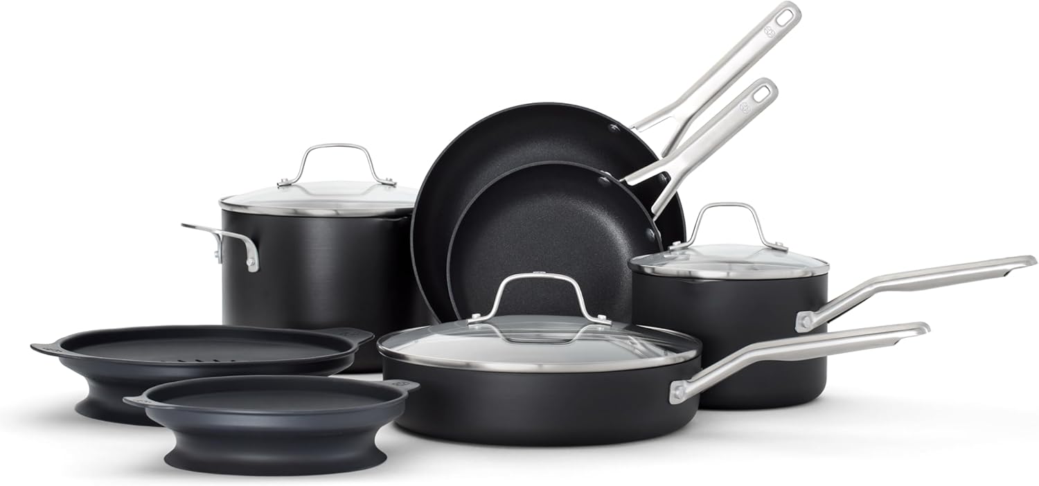 Calphalon Hard-Anodized Nonstick 10-Piece Cookware Set Review