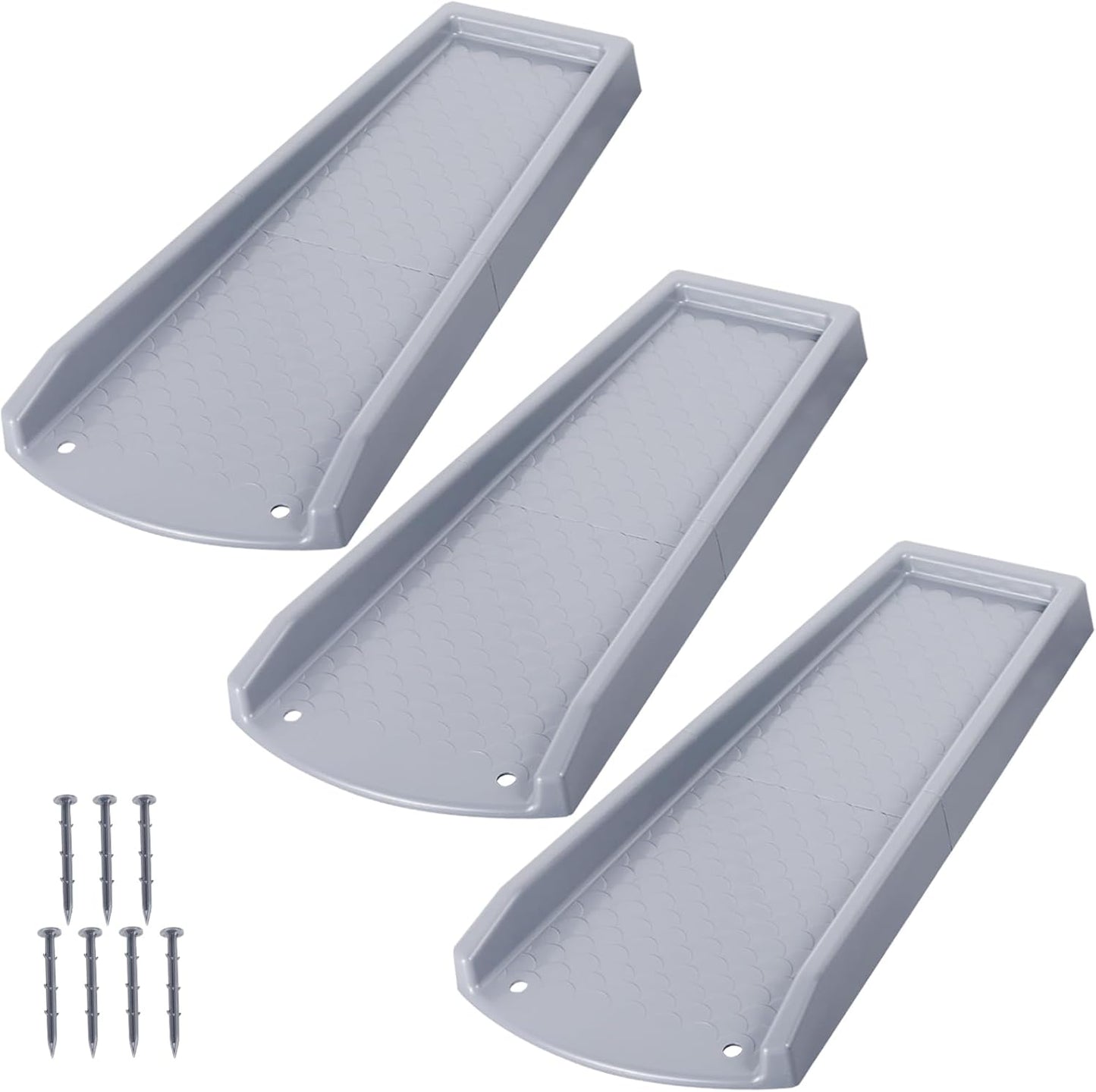 Rain Gutter Downspout Splash Block for Effective Water Drainage