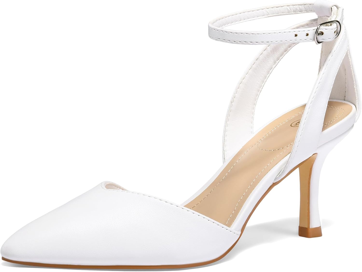 Elegant Women's Pumps Shoes with Pointed Toe and Low Heels