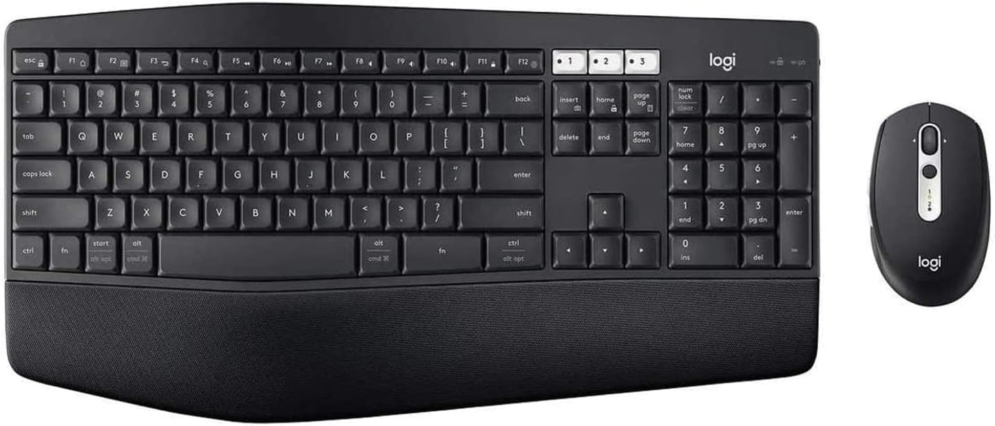 Logitech MK825 Combo: XL Cushioned Palm Rest