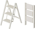 Lightweight Portable 3 Step Ladder with Anti-Slip Wide Pedal