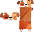 Wizland Sleeping Bag for Kid Thick Flannel Nap Mat - Cozy Portable