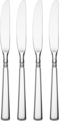 Oneida Easton Fine Flatware Dinner Knives Set Of 4 - Heavy Mirror