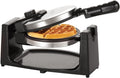 Classic Rotating Belgian Waffle Maker - Even Cooking, Easy Cleanup