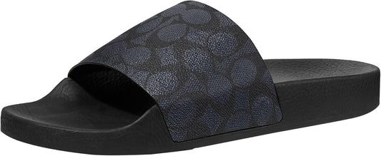 Coach Men's Signature Coated Canvas Pool Slide Sandal Review