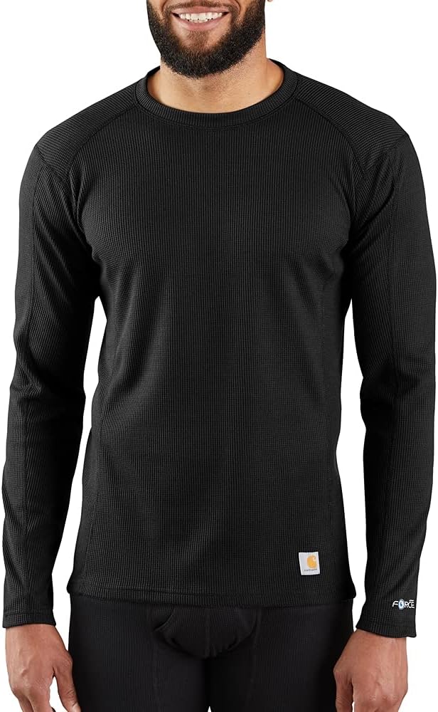 Carhartt Men's MBL113 Base Force Midweight Base Layer Crew