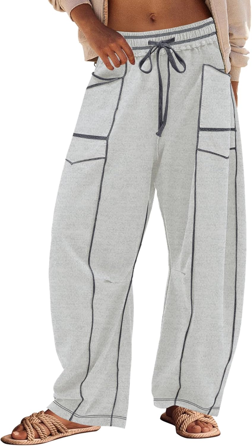 Panadila Womens Barrel Pants for Casual Beach and Lounge Wear