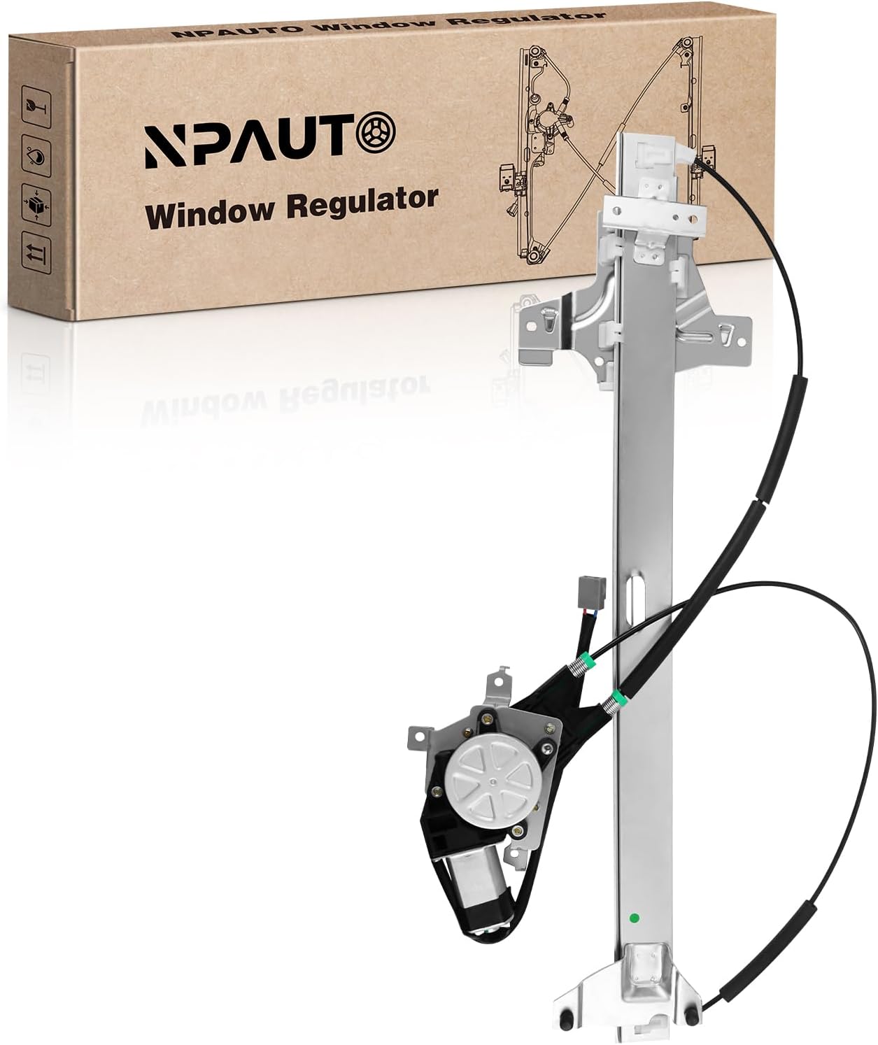 Front Driver Side Power Window Regulator for Ford E-Series
