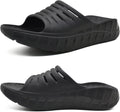 KuaiLu Mens Recovery Sandals Orthotic Sport Slides - Post-Exercise