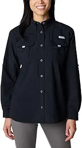 Columbia Women's Bahama Ls: Lightweight Angler Shirt with UPF 50