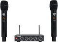 Rockville RKI65BT Dual UHF Wireless Microphones - Home Karaoke Ready