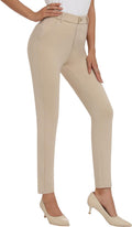 Women's High Waist Skinny Comfy Stretchy Work Pants