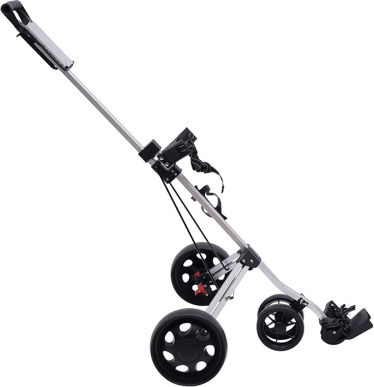 Portable Foldable Golf Push Cart - Easy Open/Close