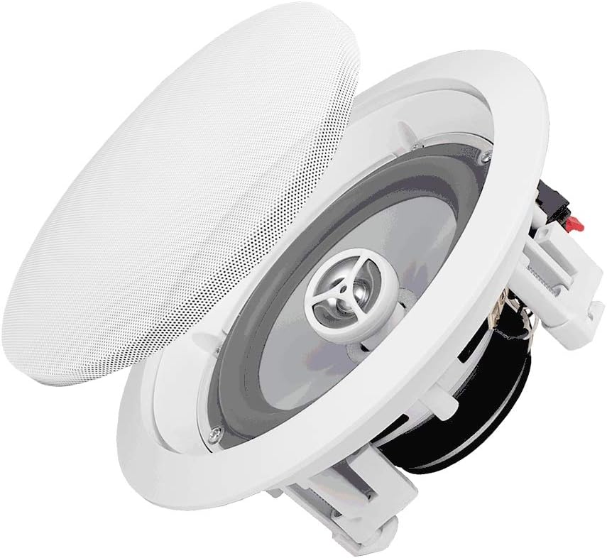 OSD Audio Weatherproof In-Ceiling Speakers - Indoor/Outdoor Stereo