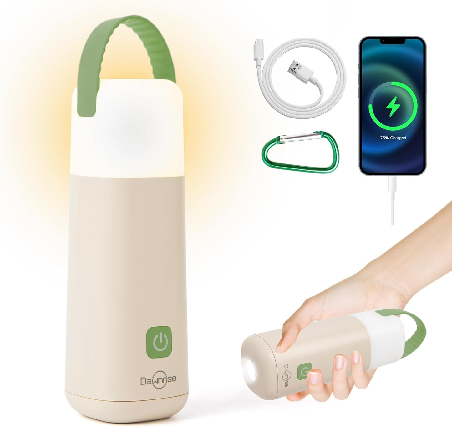 Long-lasting Dawnrise Rechargeable Lantern