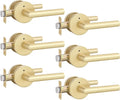 Goldenwarm Gold Door Handles for Privacy in Bedroom and Bathroom